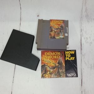 NES Nintendo Vintage DEMON SWORD